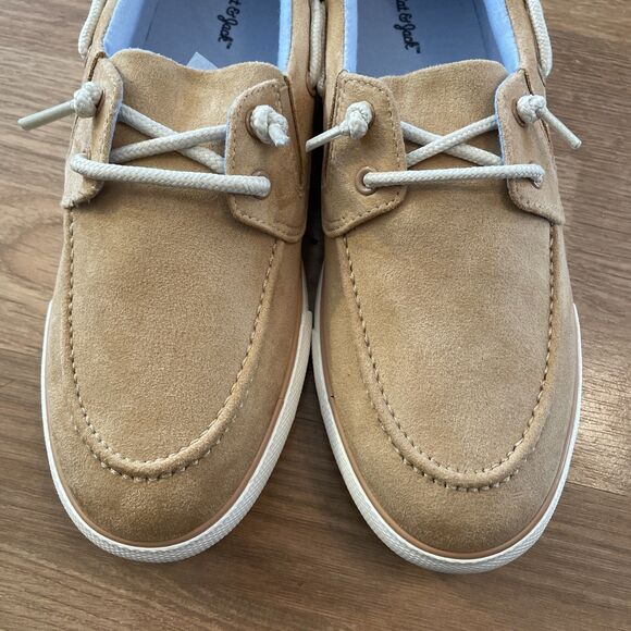 Cat & Jack Kids Boat Shoes Beige Size 6 Sneakers NIB - Picture 6 of 14